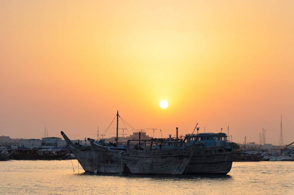 Views from the Doha corniche