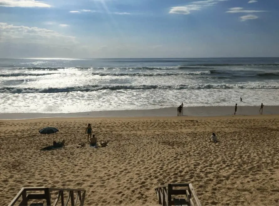 Mimizan plage. Landes beaches