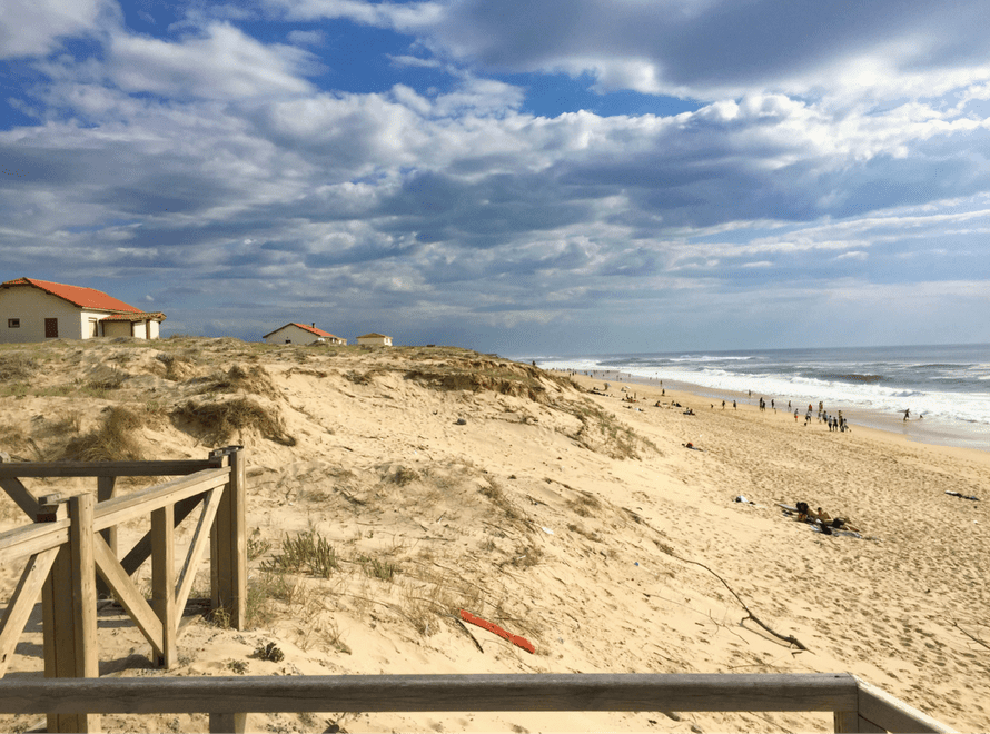 Mimizan plage, landes.