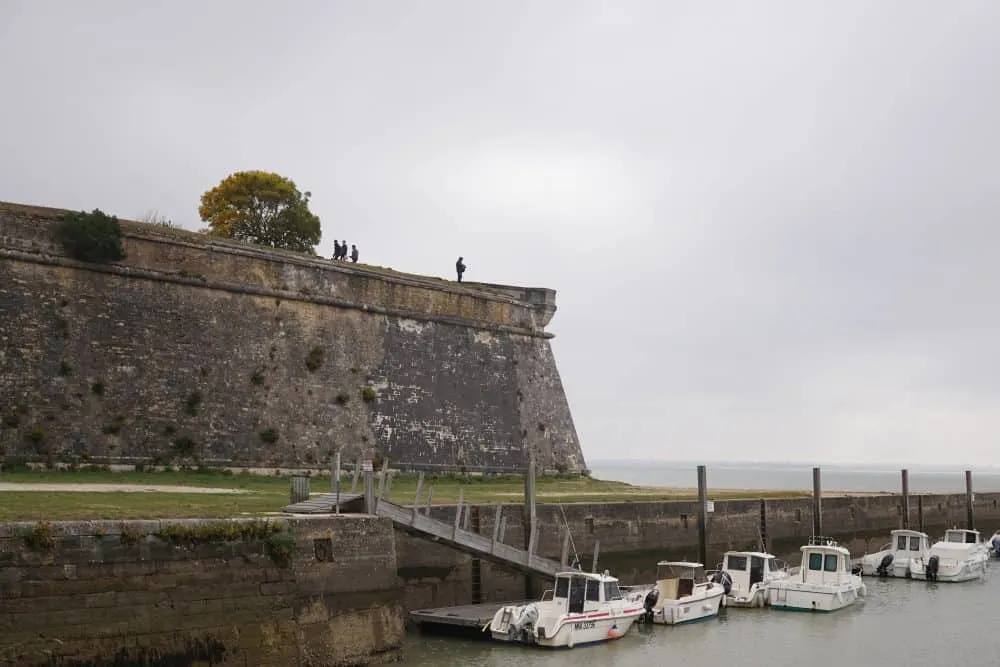 La citadelle du Château d'Oléron. Oleron Island, France