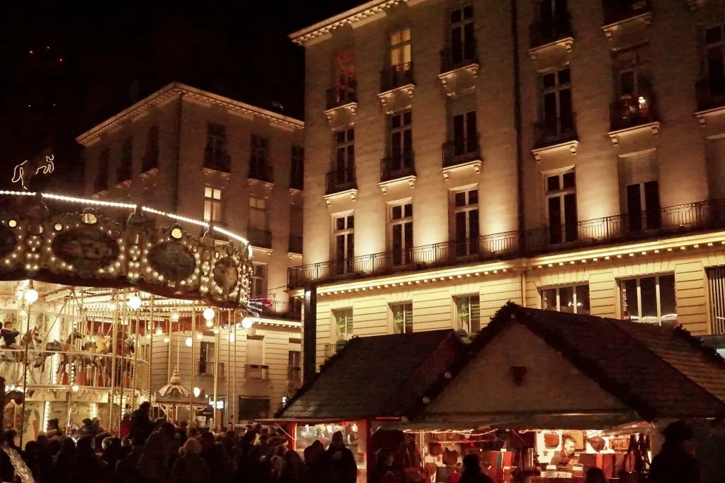 Nantes Christmas Markets. Xmas markets in France