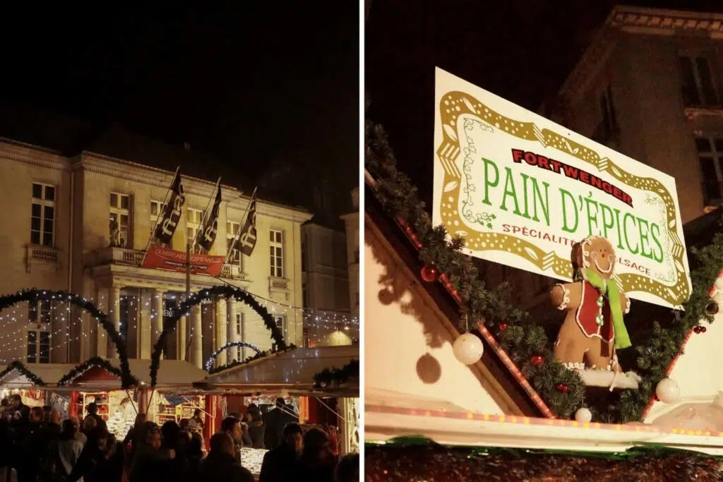 Christmas Markets Nantes, France.