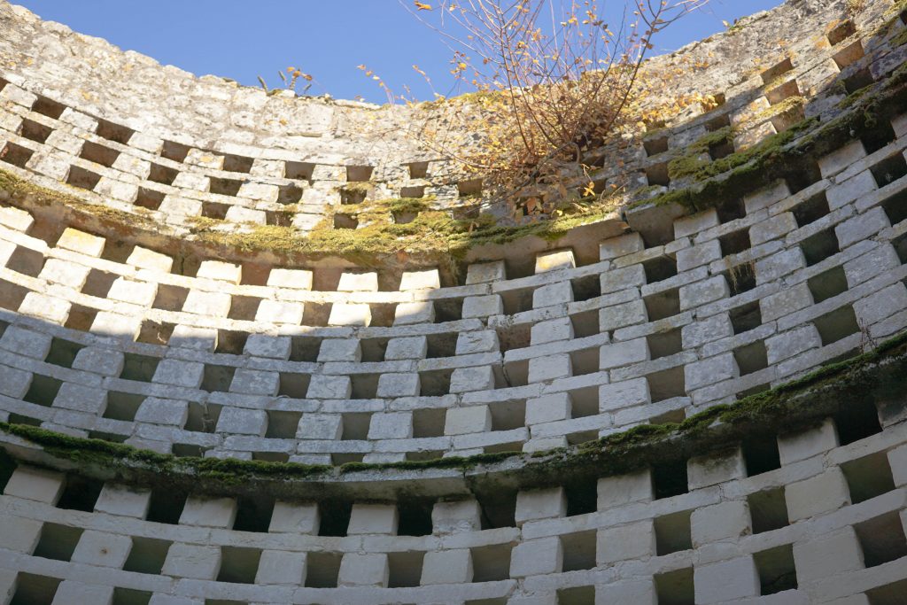 Dovecote at the Chateau de Crazannes