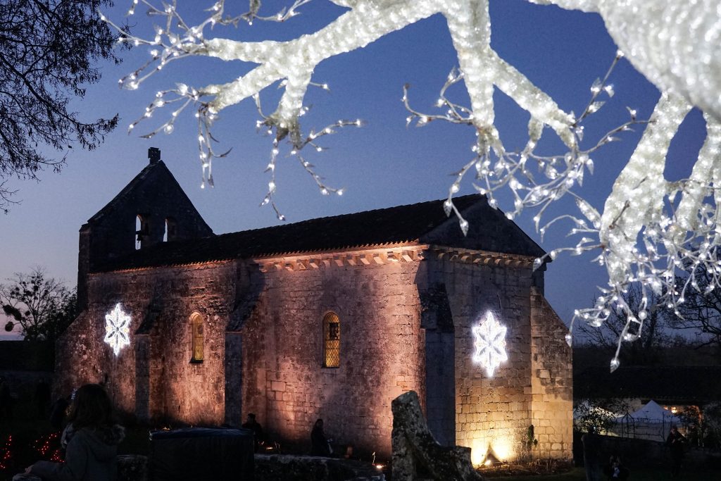 Xmas fete at the Chateau de Crazannes, France