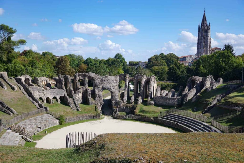 Gallo-Roman Amphitheatre in Saintes, France