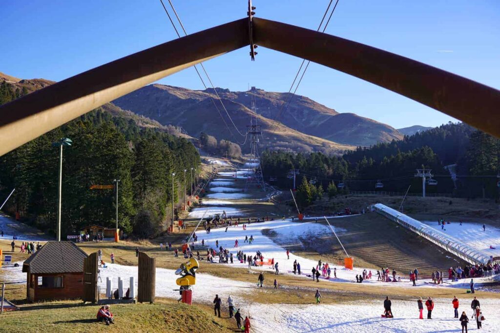 Le Lioran Ski Station, France