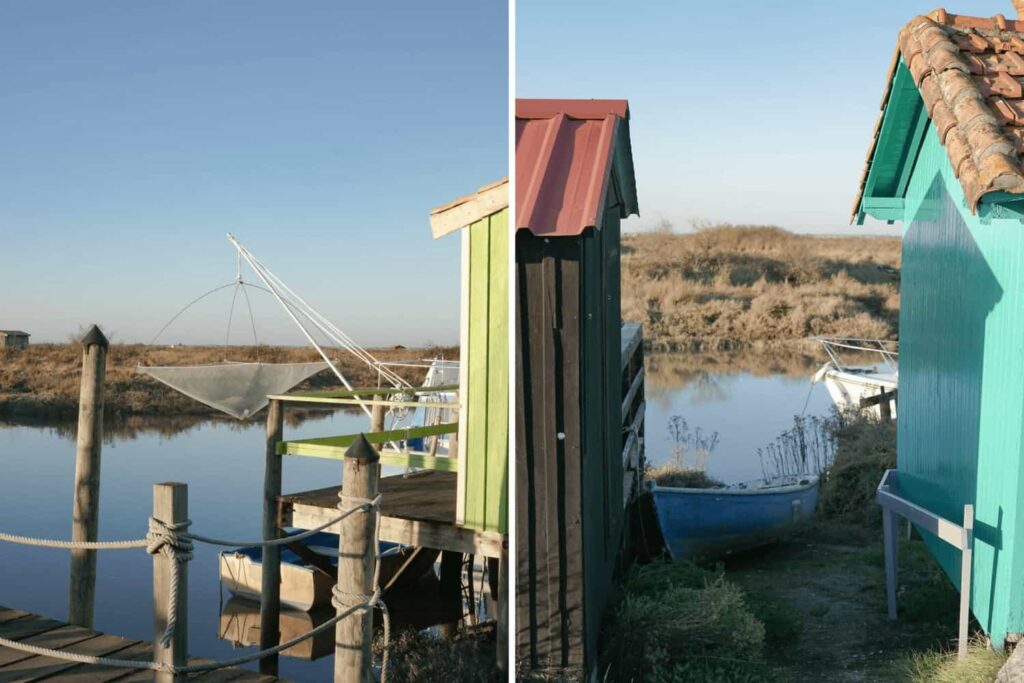 Oyster huts in Mornac-sur-Seudre, one of France's most beautiful villages.