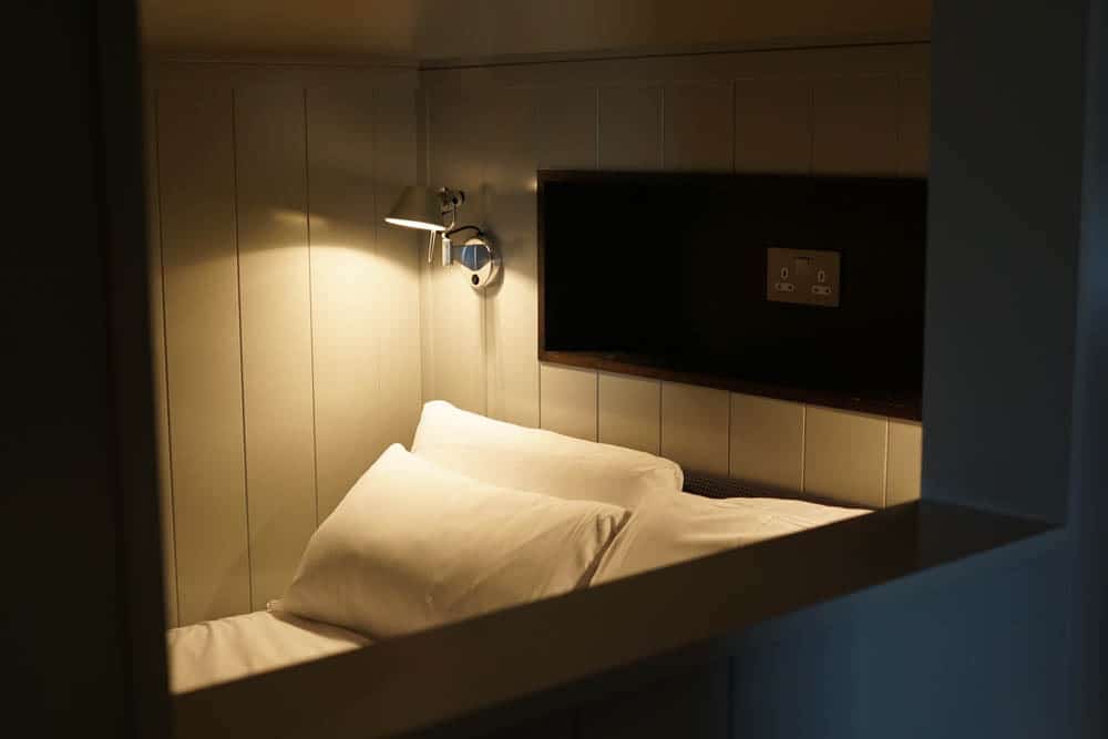 Bedroom at Old Town Chambers, luxury apartment in Edinburgh.