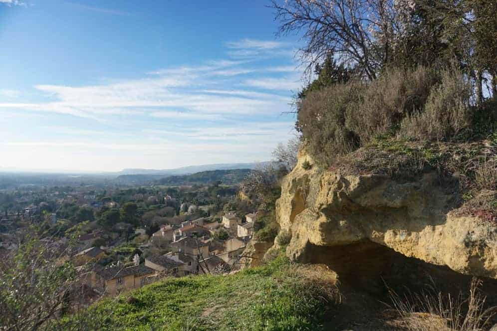 Chateau de Cadenet, hilltop ruins in Provence, France