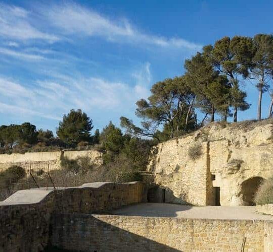 Chateau de Cadenet, Provence, France. Hidden gems in Provence.