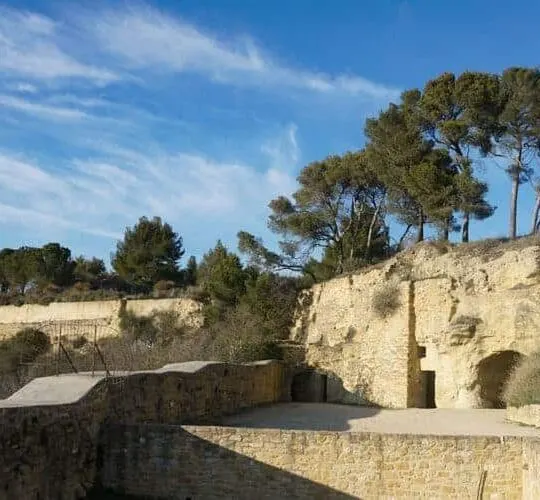 Chateau de Cadenet, Provence, France. Hidden gems in Provence.
