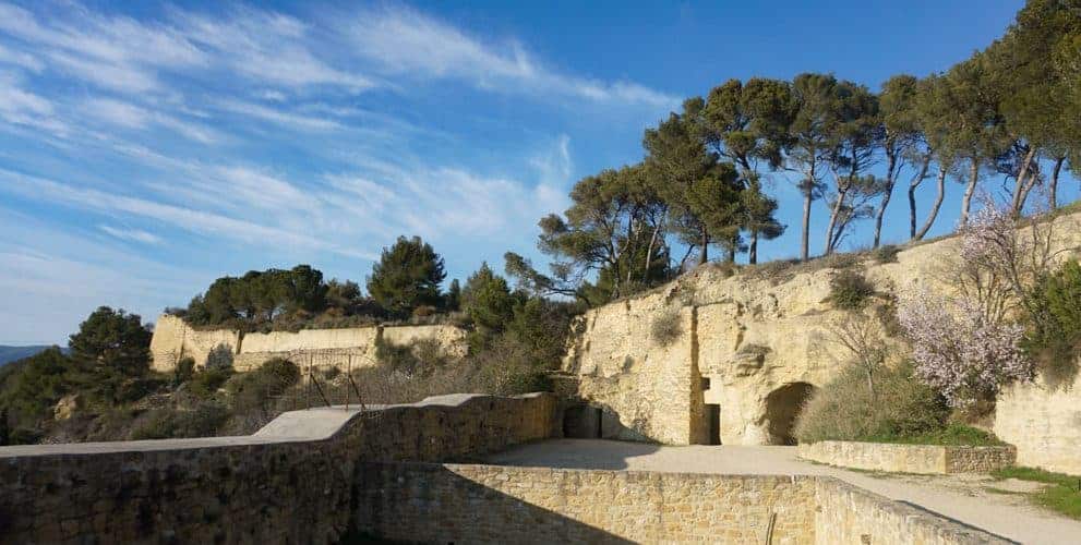 Chateau de Cadenet, Provence, France. Hidden gems in Provence.