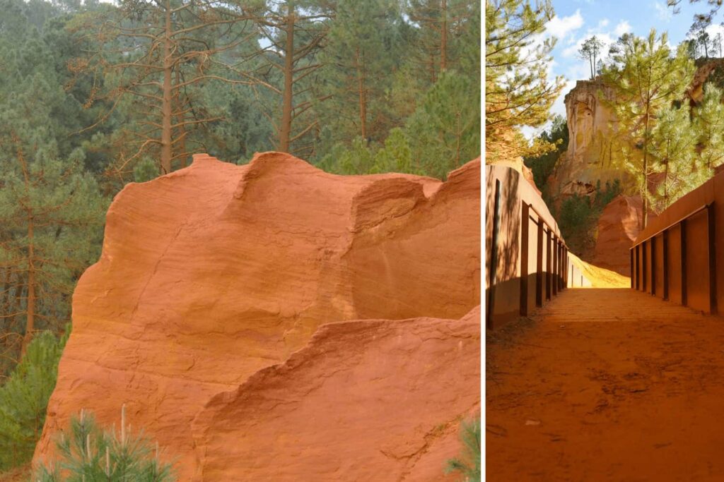 The Ochre Trail - walking in Provence, France