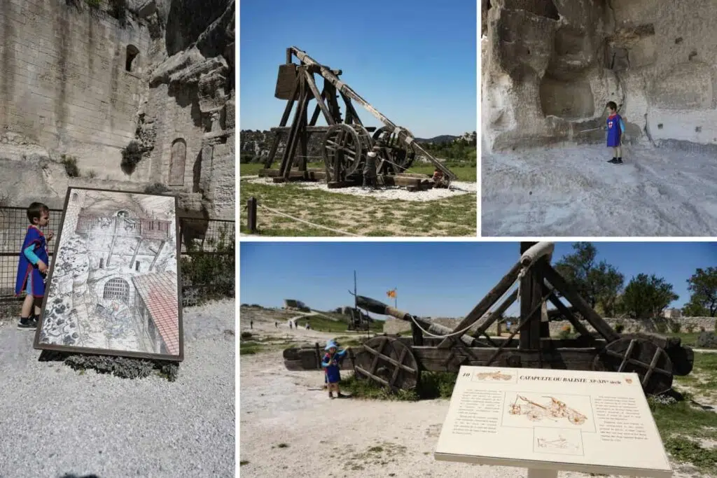 Citadel of Les Baux de Provence, France. School holiday activities in Provence, France