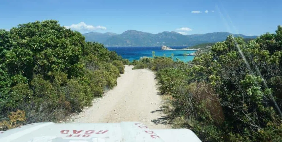 Getting to Saleccia Beach in Corsica with Saleccia Off Road