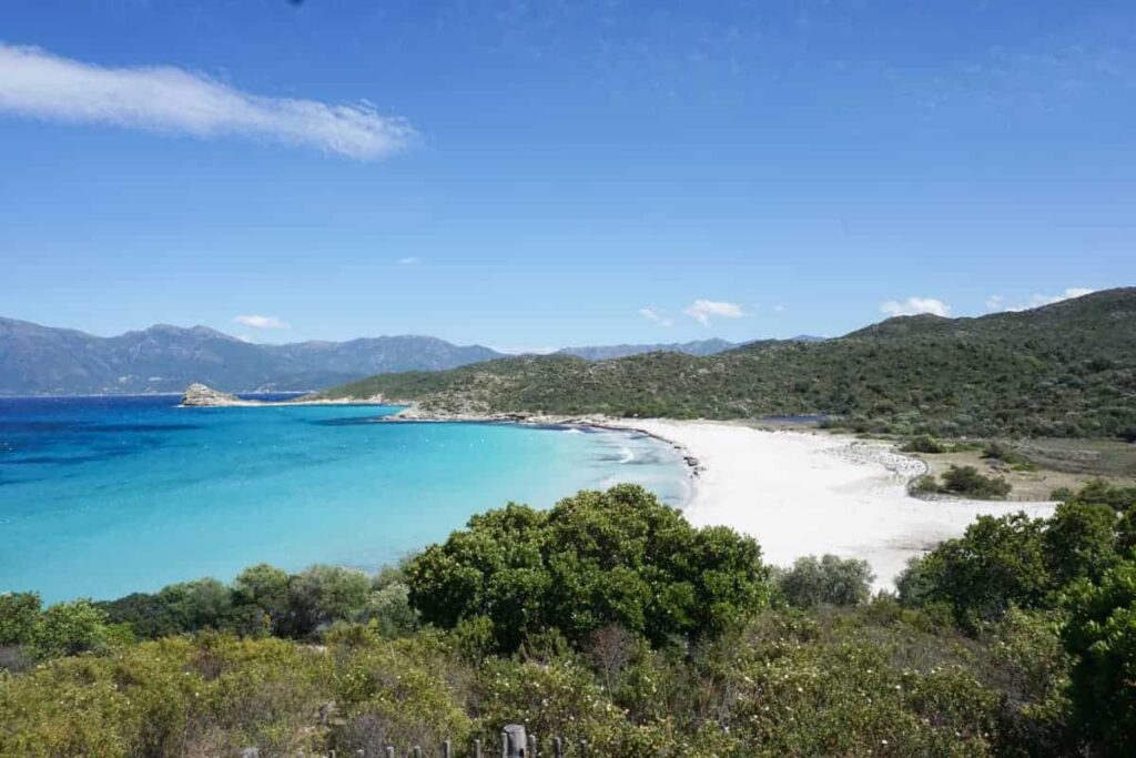 Loto Beach in Corsica. Getting to Lotu Beach.