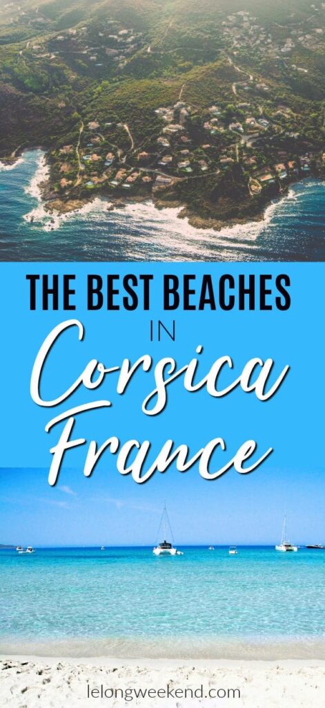 A guide to Corsica's best beaches. Find out where they are and how to get to Saleccia & Loto beaches. #france #corsica #beaches