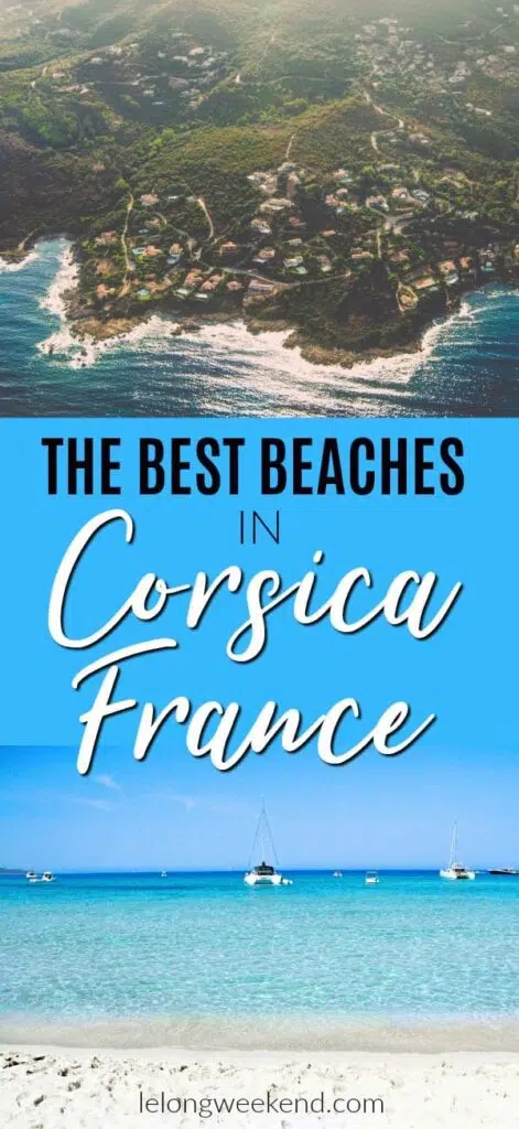 A guide to Corsica's best beaches. Find out where they are and how to get to Saleccia & Loto beaches. #france #corsica #beaches