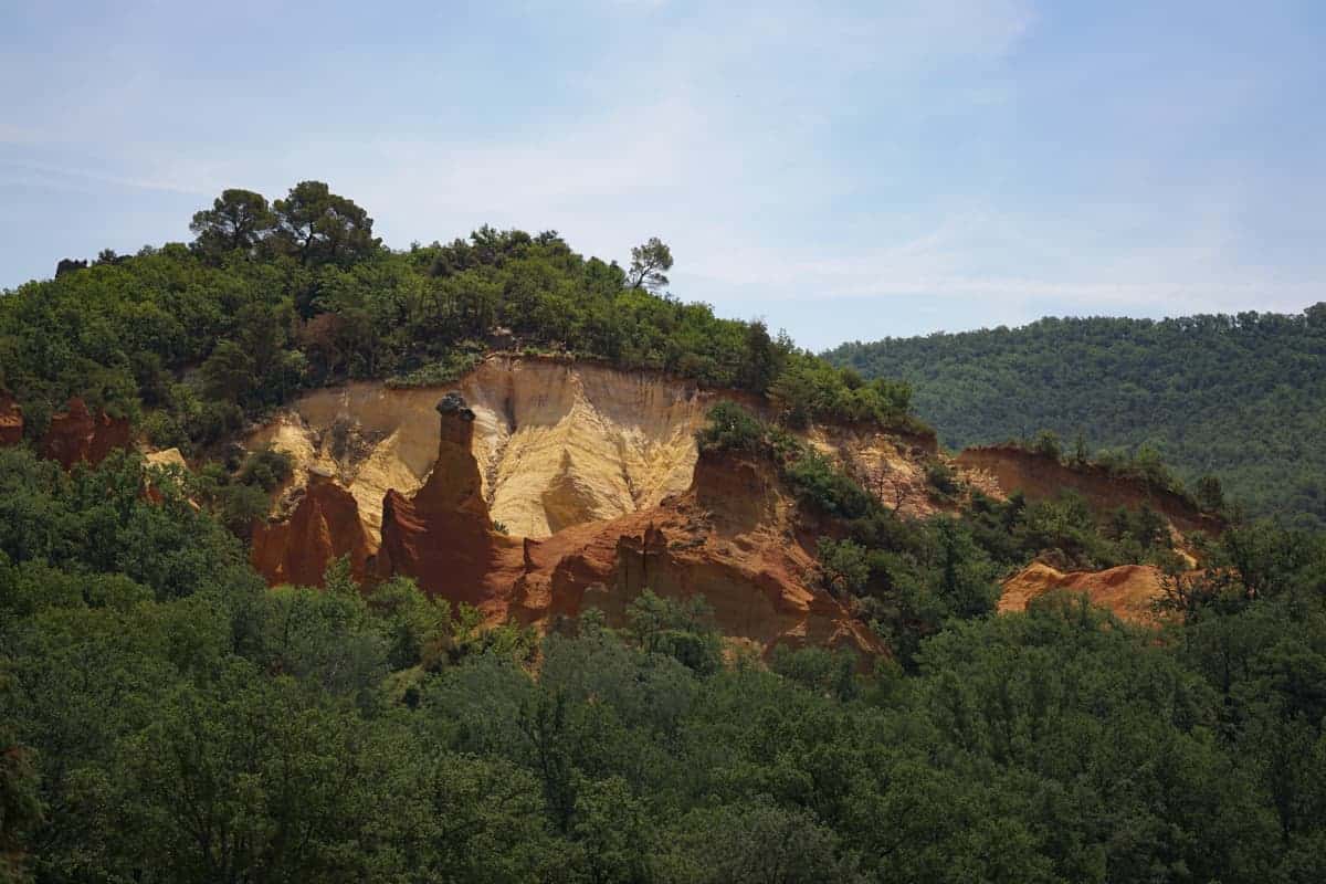 The Colorado Provencal in Rustrel, Provence.