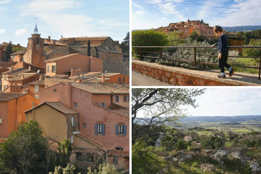 Visiting Roussillon en Provence, one of France's most beautiful villages.