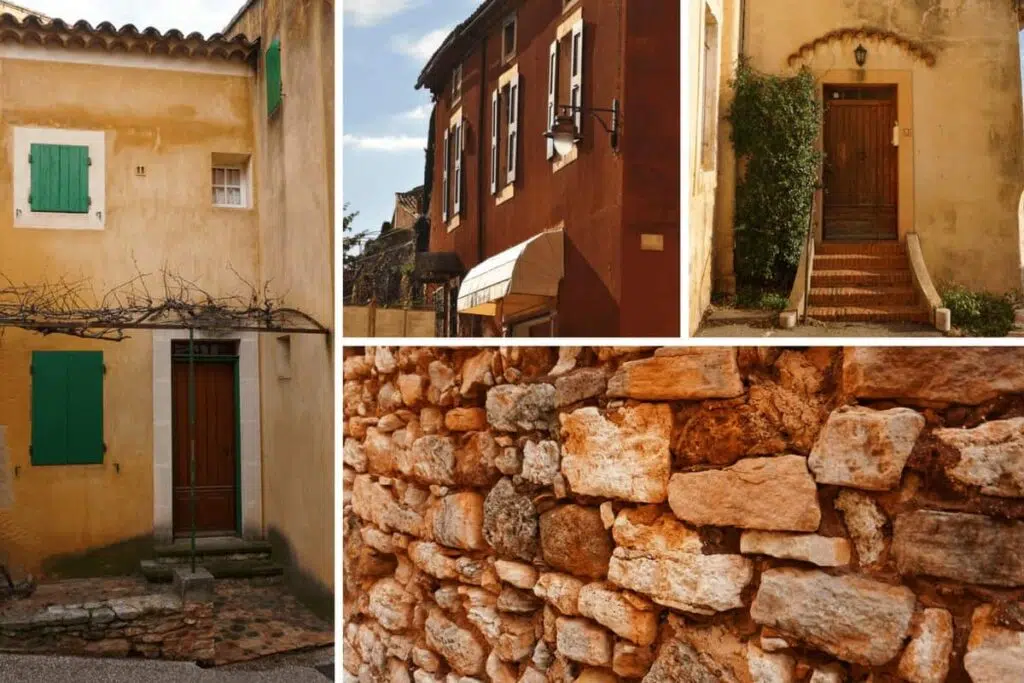 What to see in Roussillon en Provence, France - one of France's most beautiful villages.