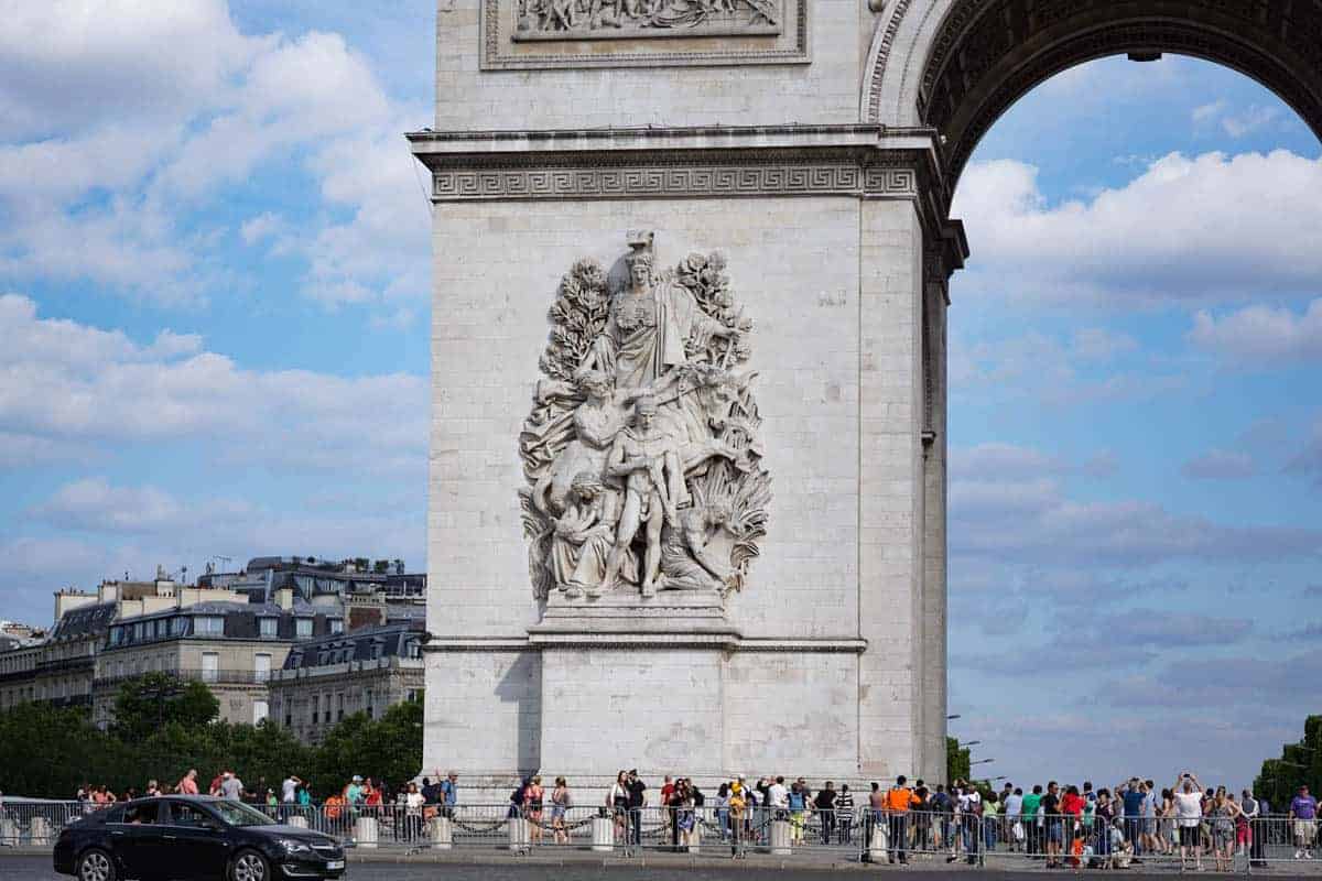 Arc de triomphe, Paris, France