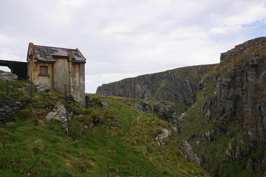 Wild Atlantic way itinerary of the Haven Coast in County Cork, Ireland