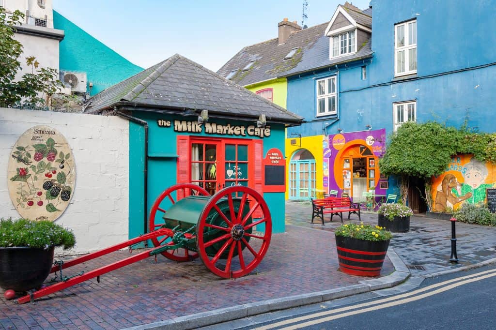 The village of Kinsale in County Cork, Republic of Ireland