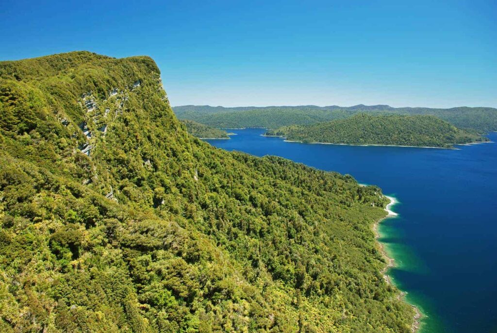 Lake Waikaremoana Track, one of New Zealand's great walks.