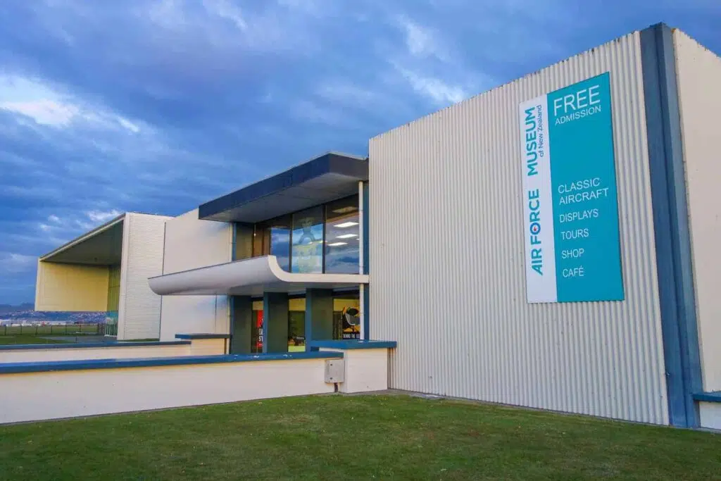 Airforce museum of New Zealand is one of the best things to do with kids in Christchurch.