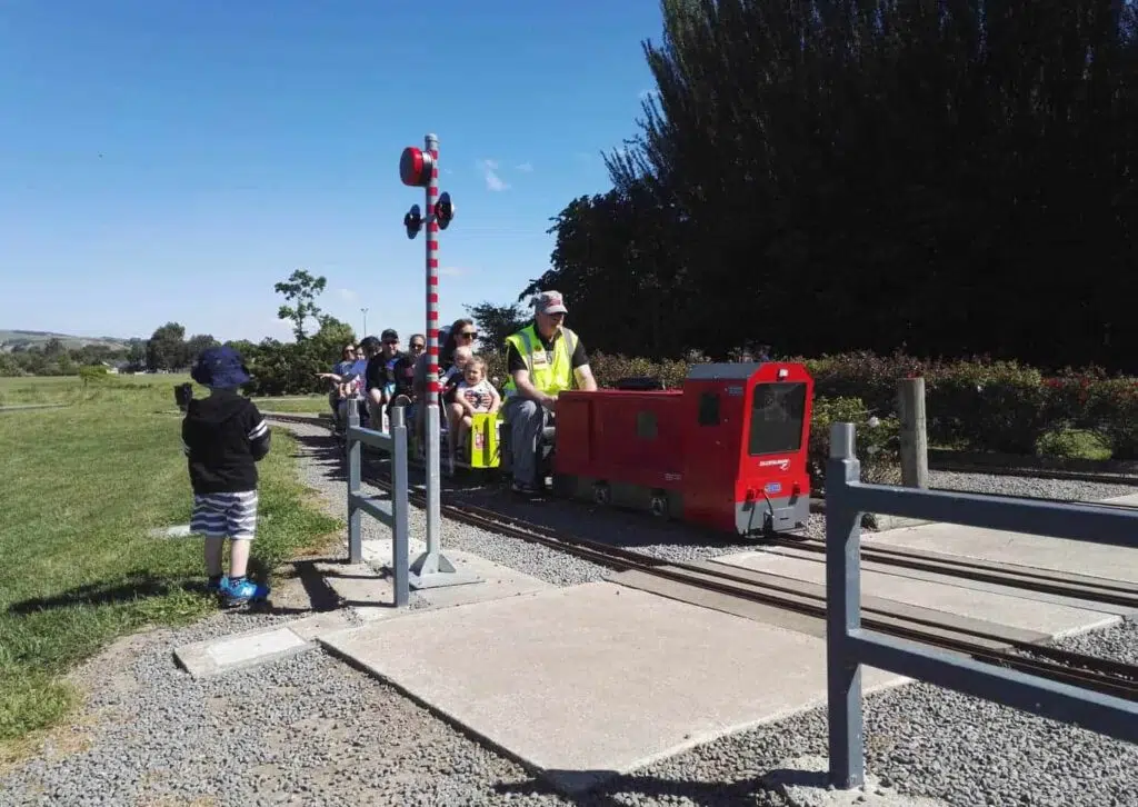 Halswell Miniature Trains. Fun things to do with kids in Christchurch, New Zealand