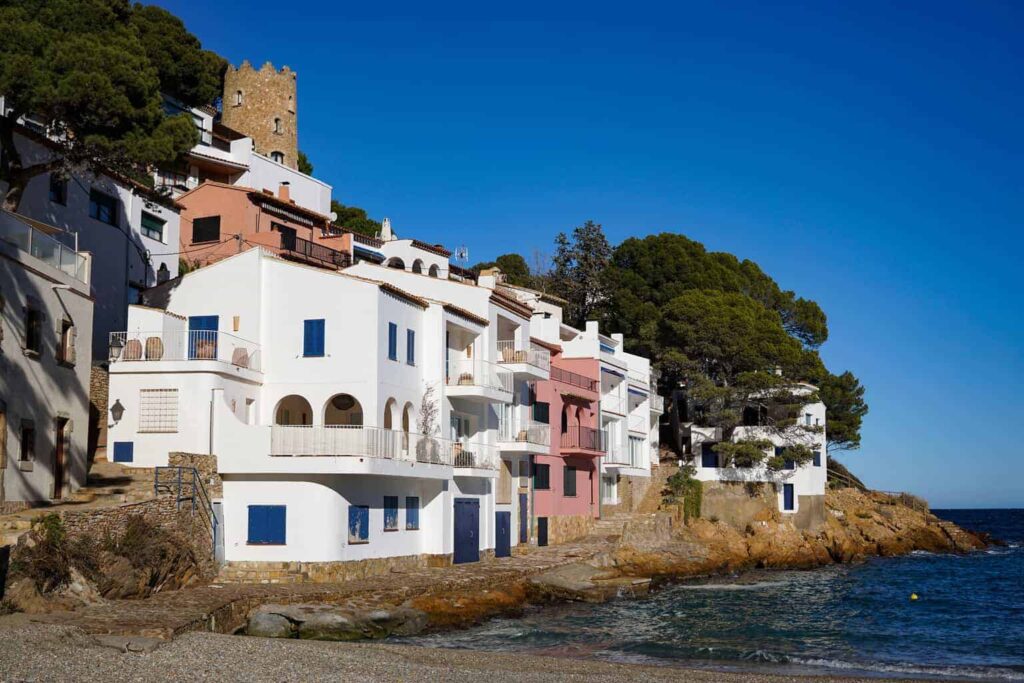 Sa Tuna Beach near Begur in Catalonia