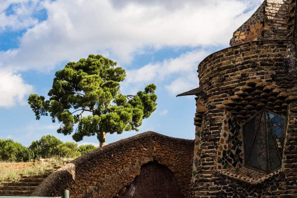 Colònia Güell is home to Gaudi's Crypt.