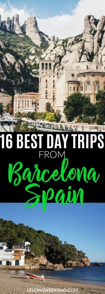 Looking for the best day trips from Barcelona? We've compiled the ultimate list to help you make the most of your holiday in Catalonia! #spain #barcelona #travel #europe