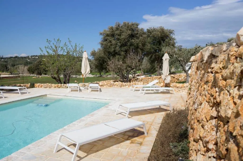 villa to rent with pool in Puglia