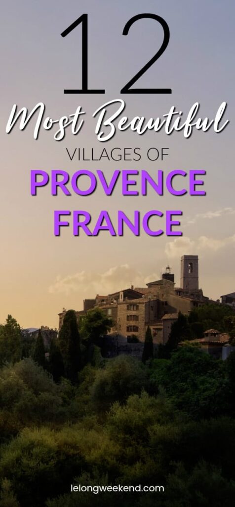 Discover the 12 Most Beautiful Villages of Provence, France | Best Villages of Provence, France | Prettiest Villages in Provence | France's Most Beautiful Villages | #france #provence #luberon #villages #vacation