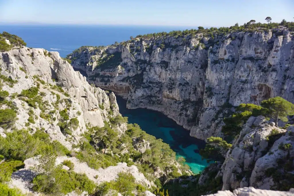 The Calanques de Cassis make a great day trip from Aix-en-Provence