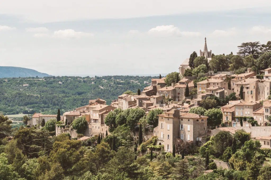 The village of Bonnieux in the Luberon, Provence, France