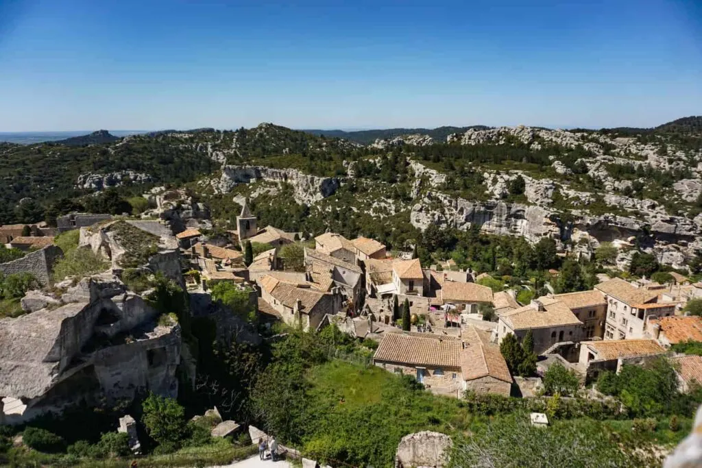 Les Baux de Provence of is of the most beautiful villages of France.