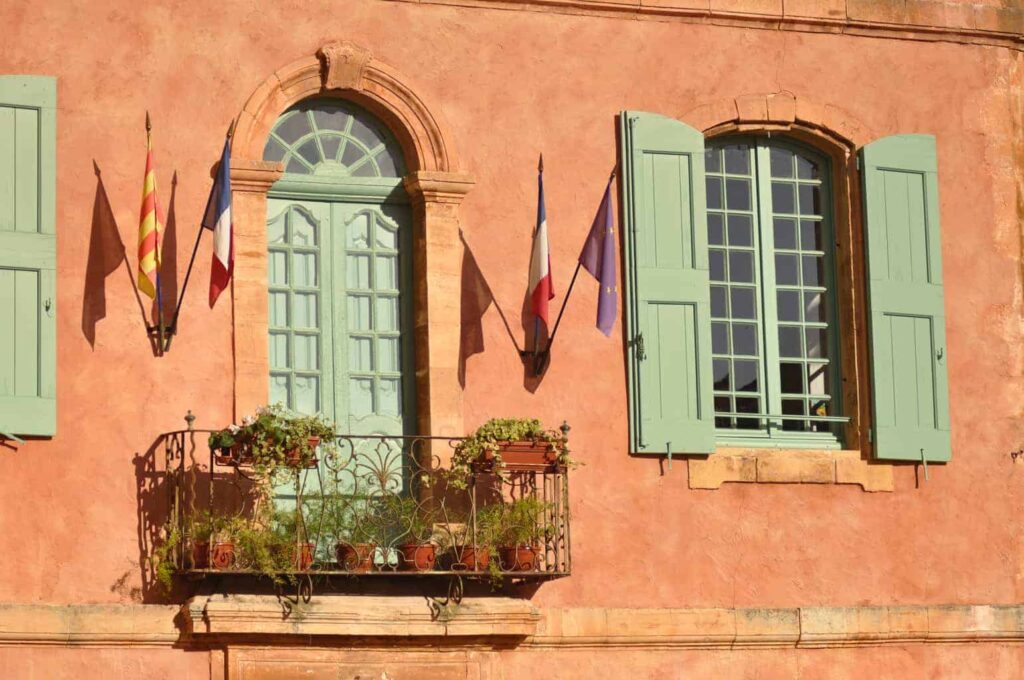 Roussillon, Provence, France. One of the Luberon's most beautiful villages.