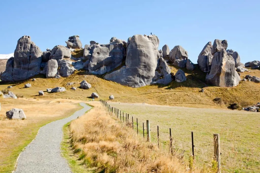 Castle Hill near Christchurch is one of the best things to do in New Zealand South Island
