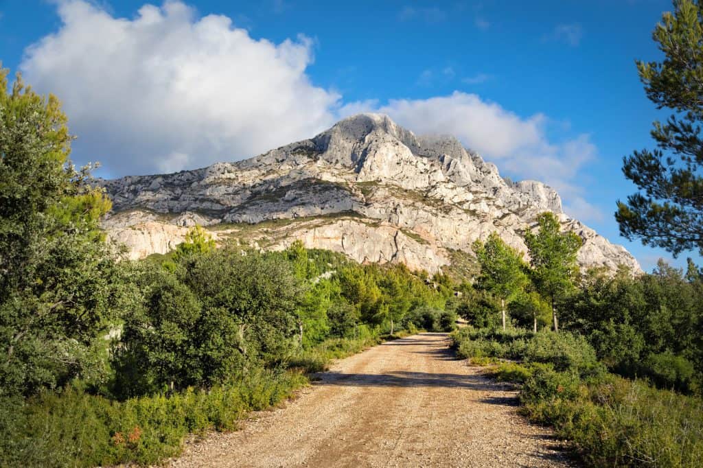 Montagne Sainte-Victoire, a day trip from Aix-en-Provence, France