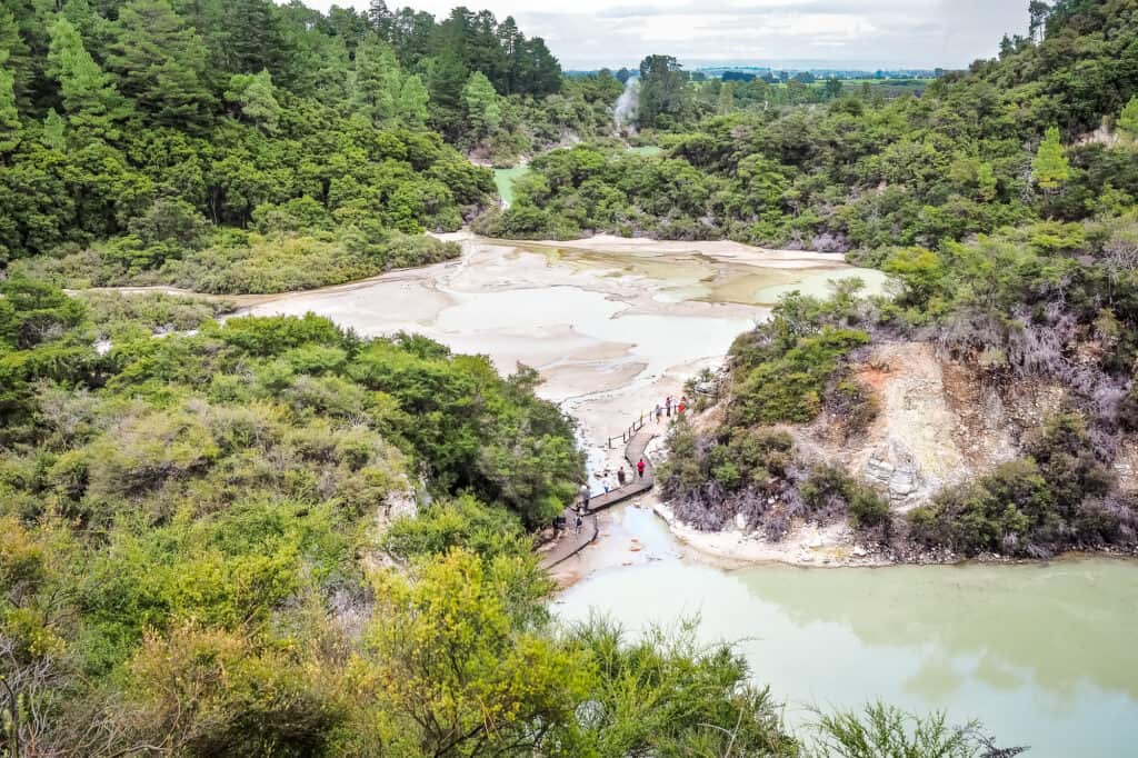 visiting Rotorua's mud pools is a must-do activity in New Zealand