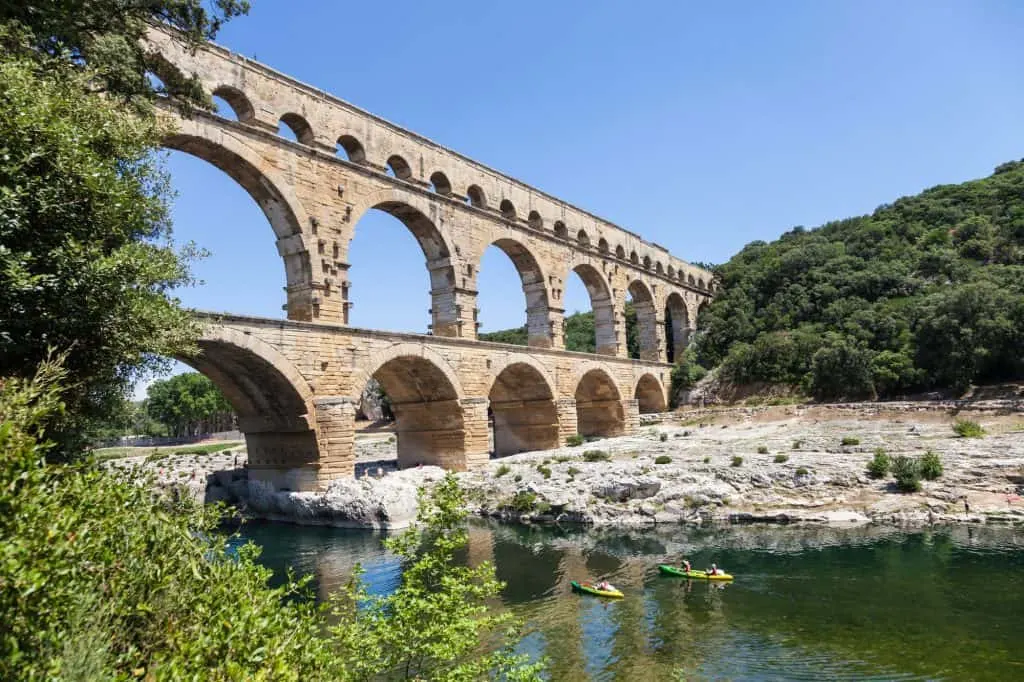 The Pont du Gard is an easy day trip from Avignon.