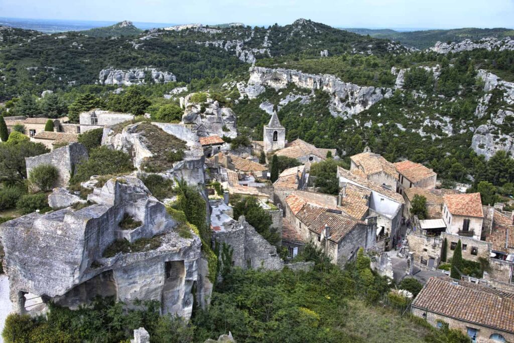 Les Baux de Provence is one of the best day trips from Avignon, France
