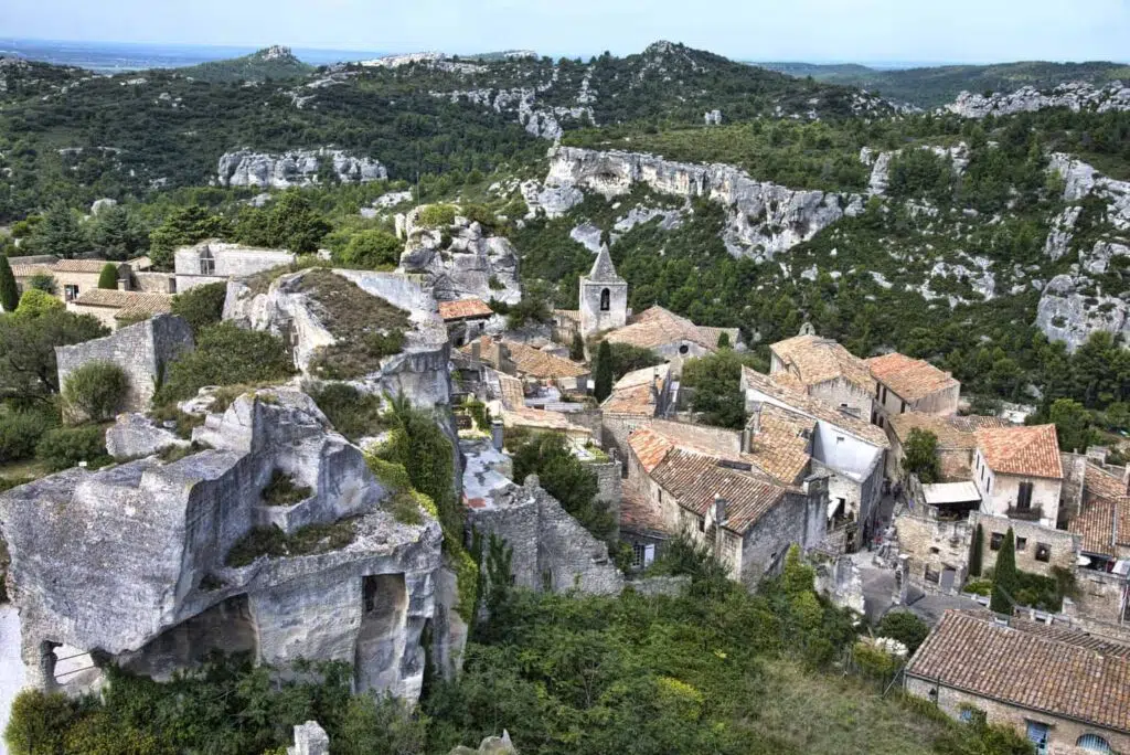 Les Baux de Provence is one of the best day trips from Avignon, France