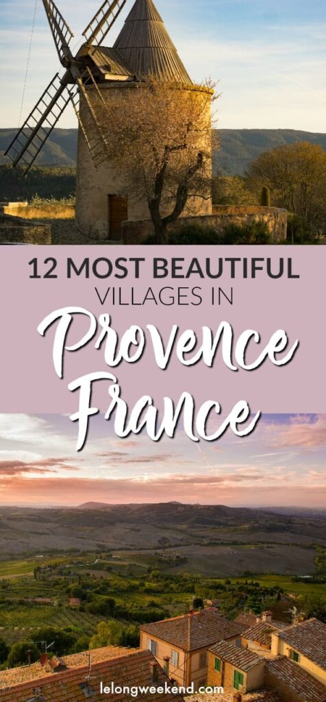 12 Most Beautiful Villages of Provence, France | Best Villages of Provence, France | Best Villages in Provence | France's Most Beautiful Villages | #france #provence #luberon #villages