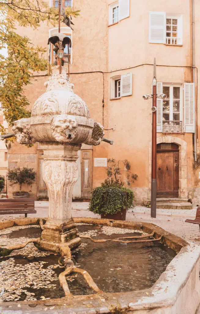 Cotignac village in Provence, France