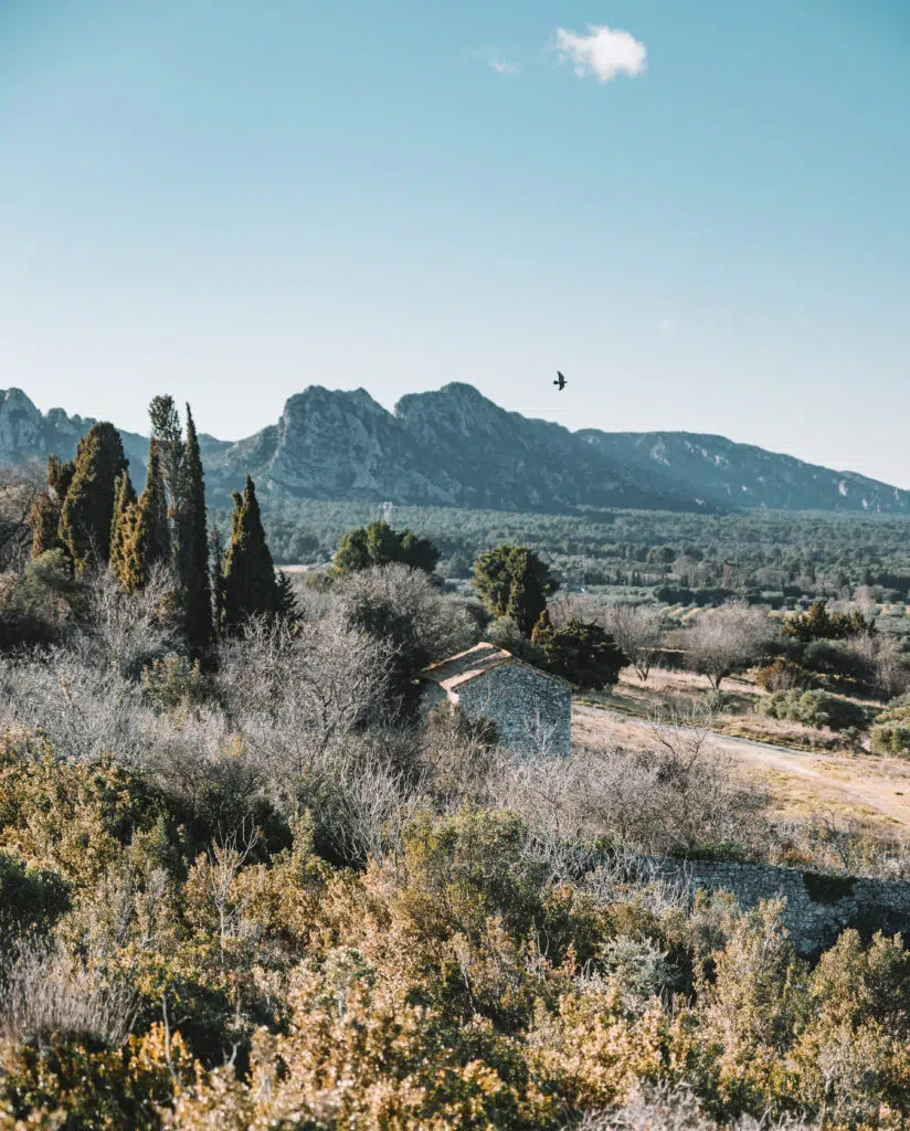 Eygalieres landscape, Provence, France