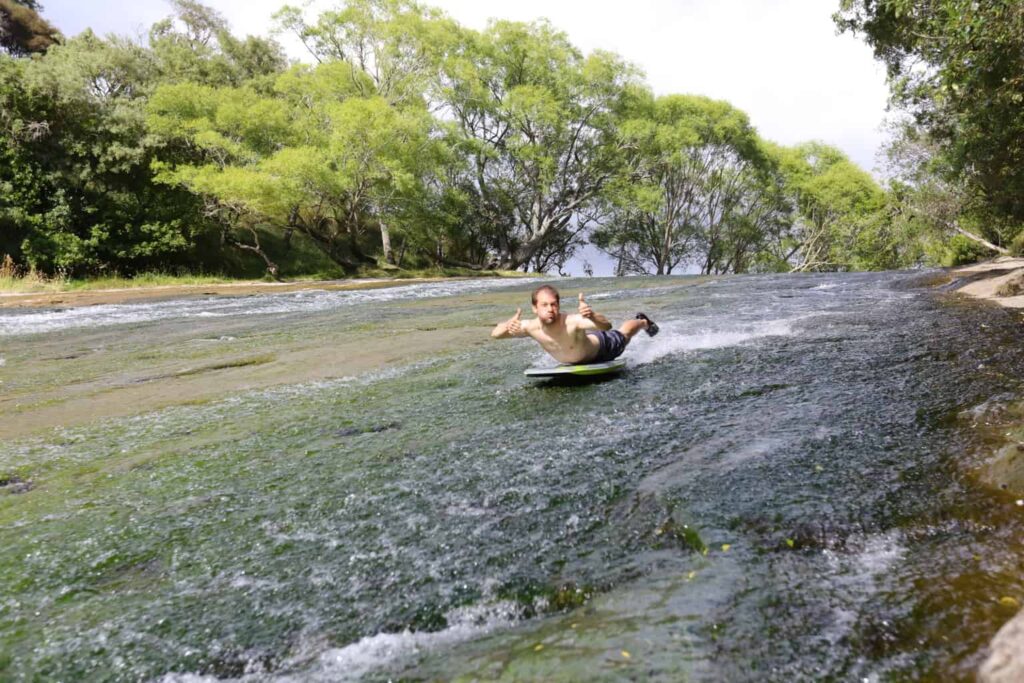 Rere Rockslide near Gisborne